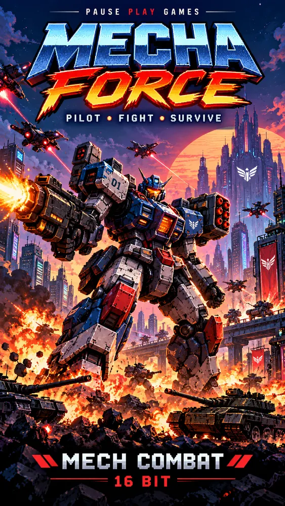 Mecha Force poster